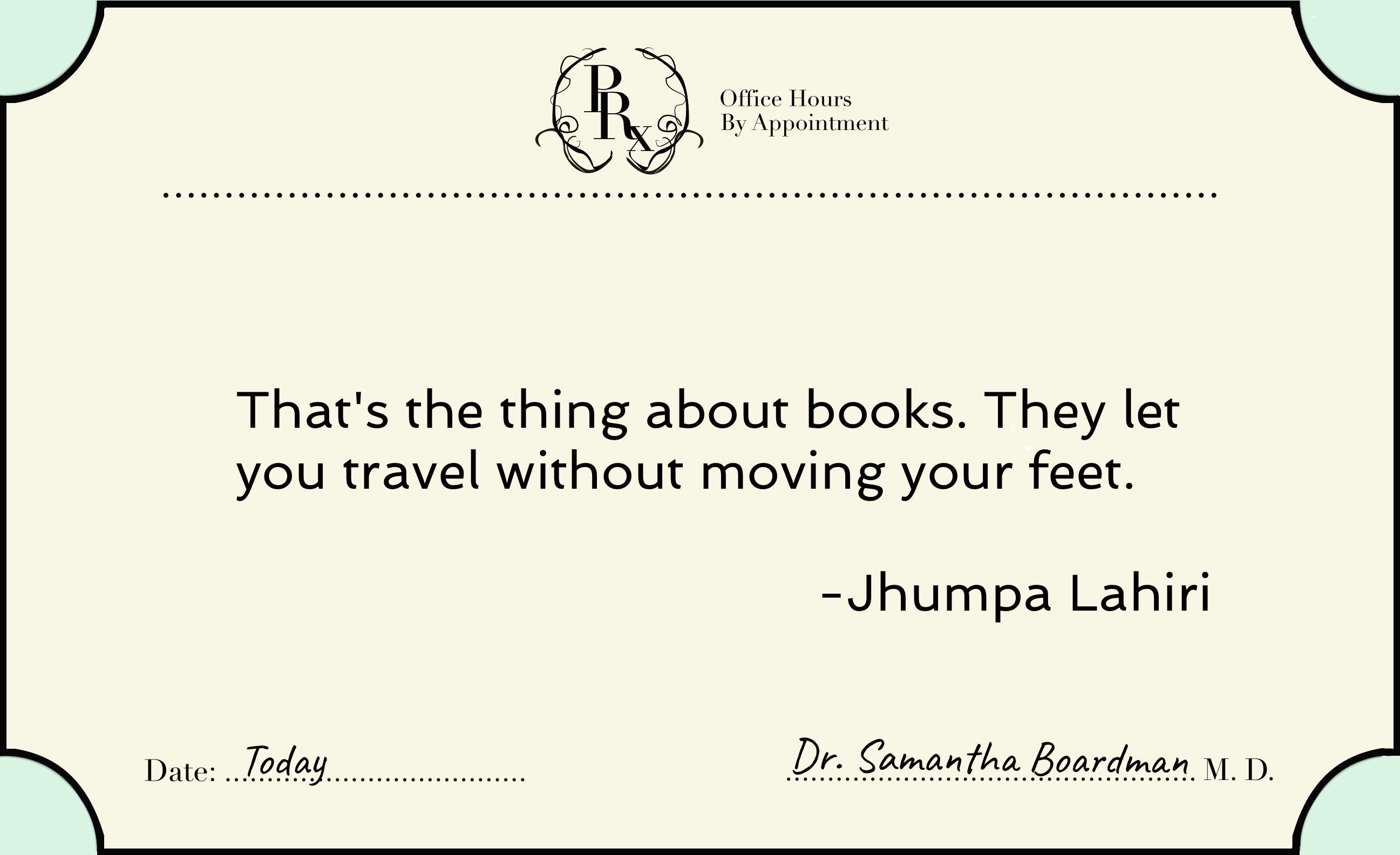 Jhumpa Lahiri on Books