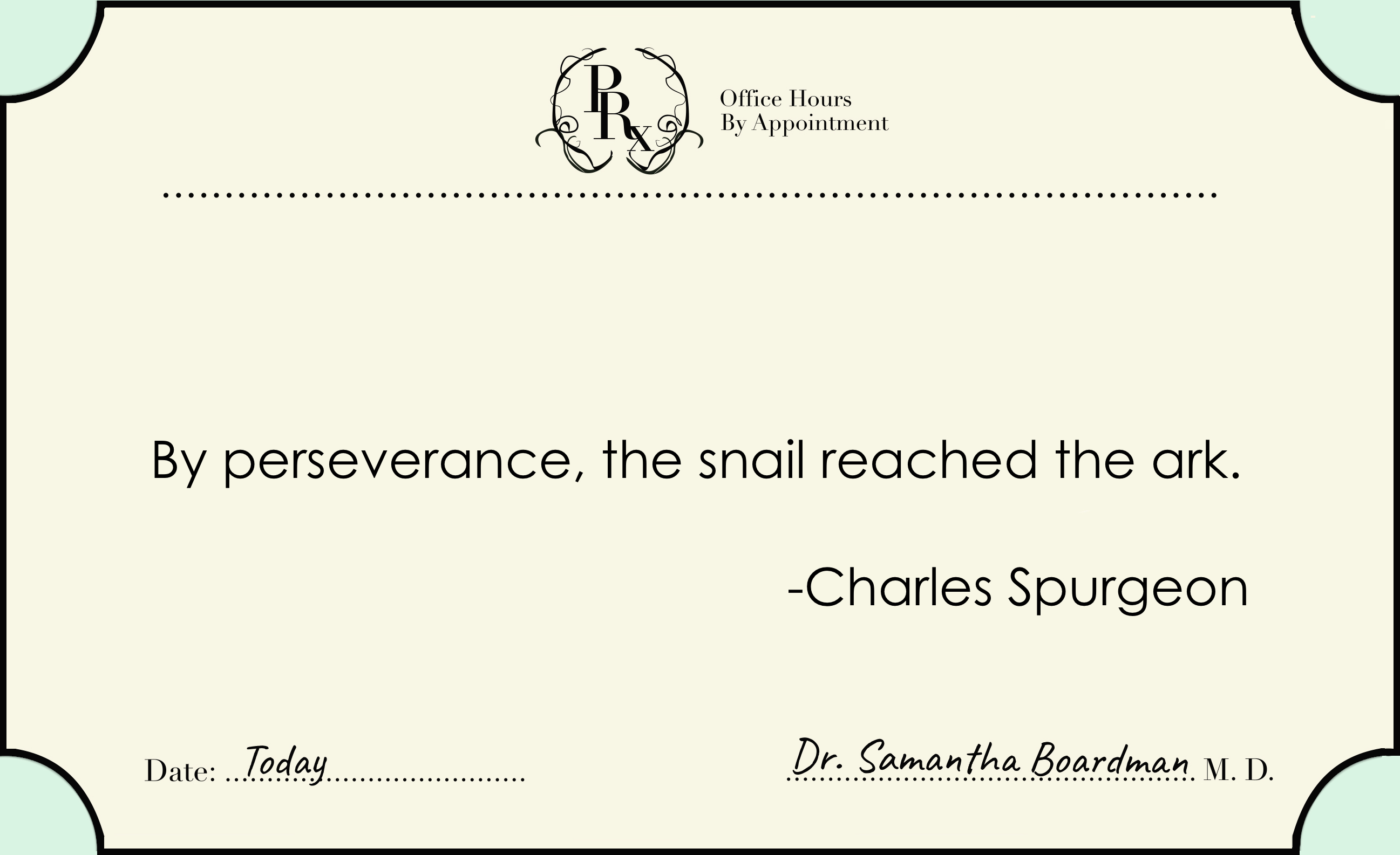 Spurgeon on the Snail