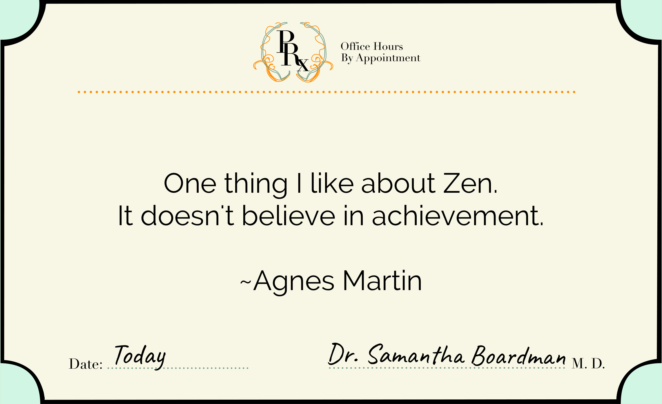 Agnes Martin on Zen