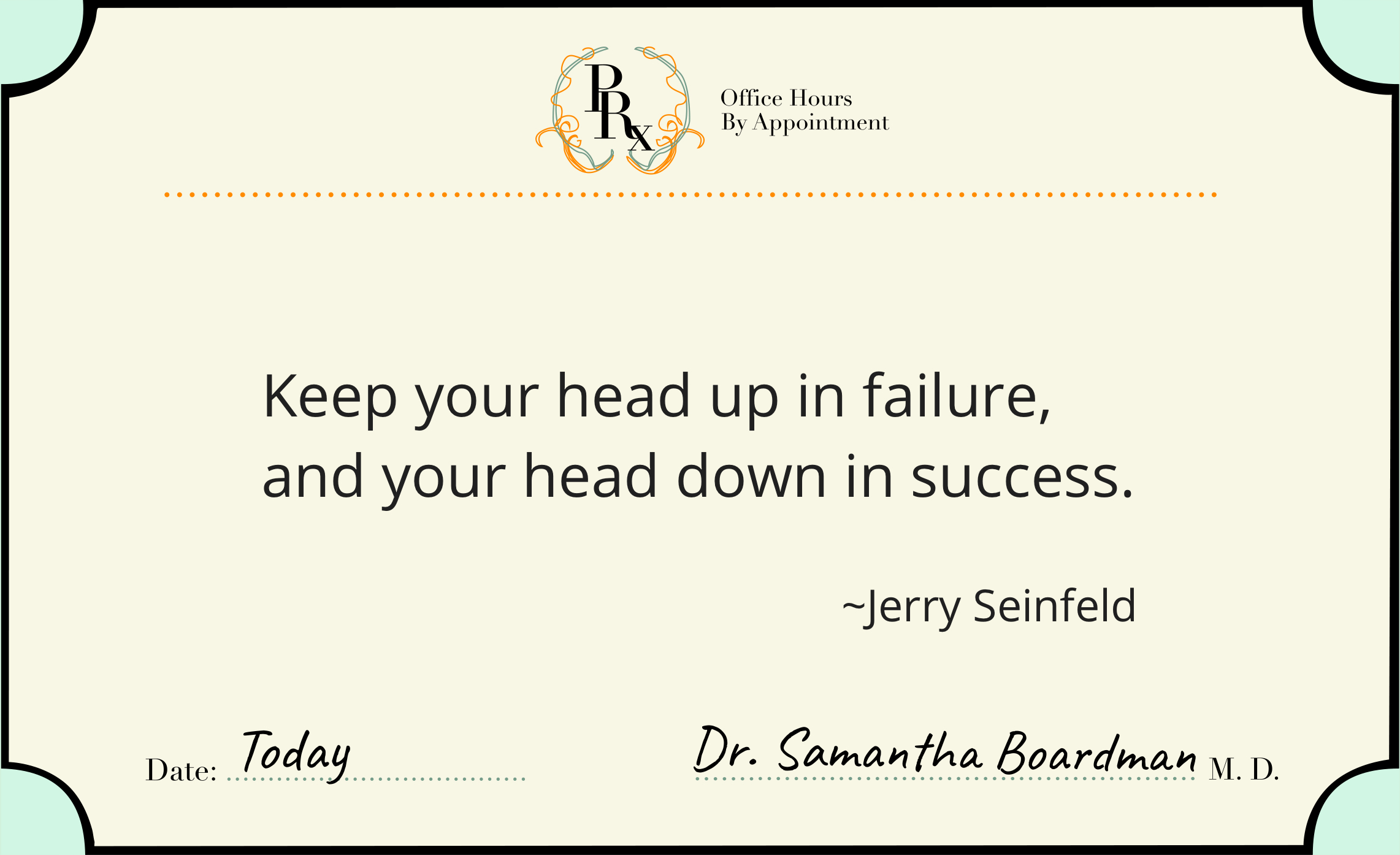 Jerry Seinfeld on Failure & Success