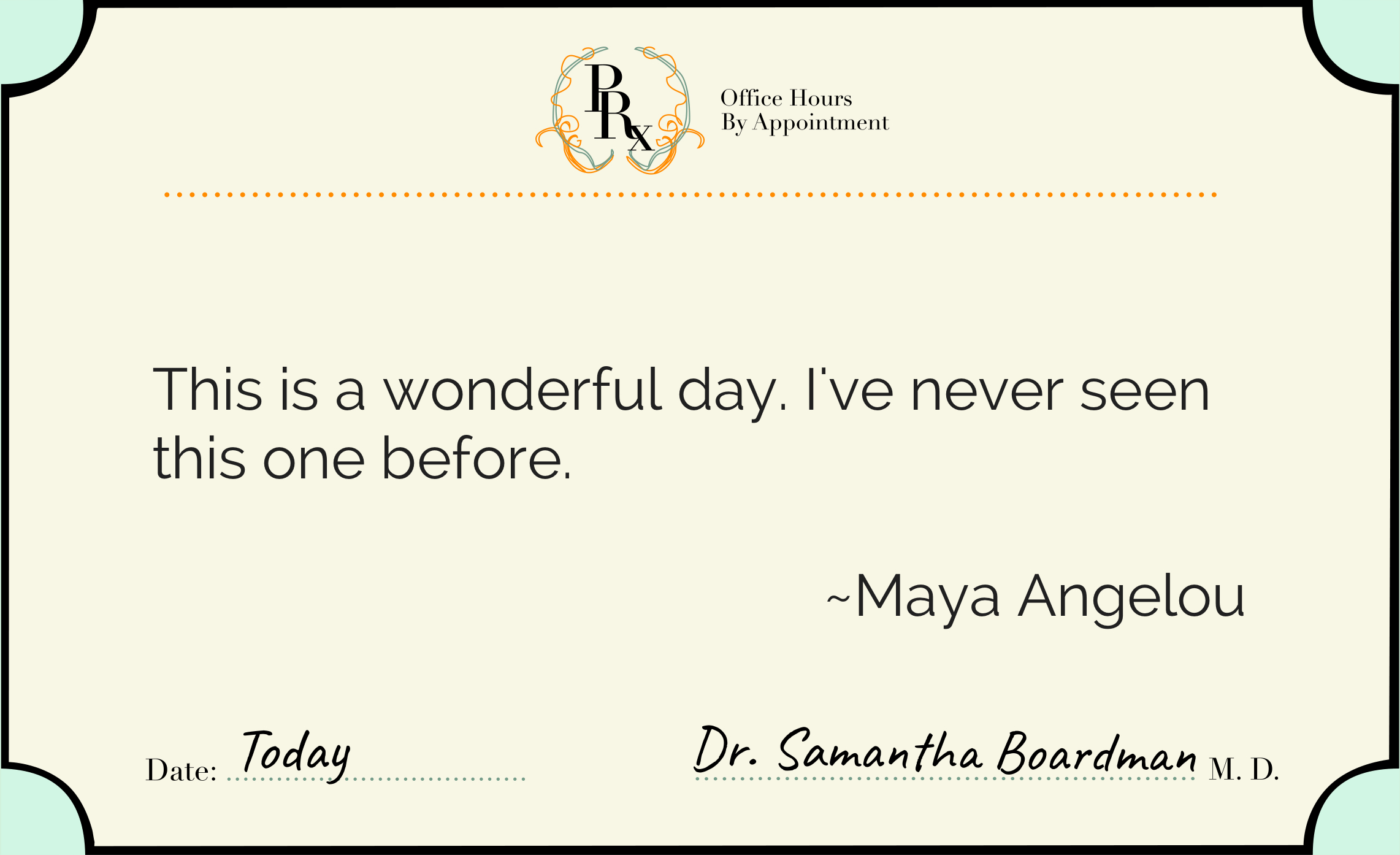 Maya Angelou on Today